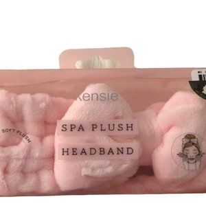 Spa Plush Headband Pink